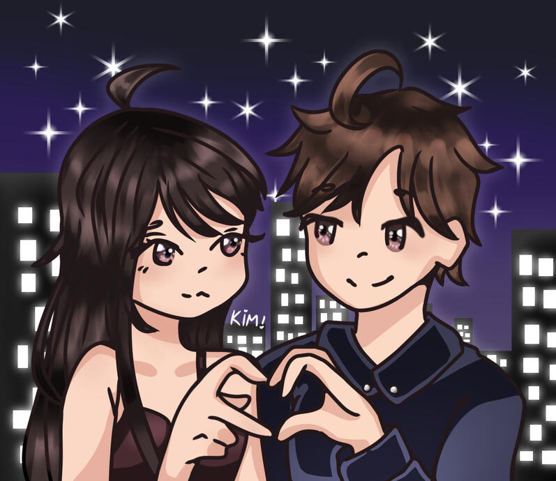 couple headshot